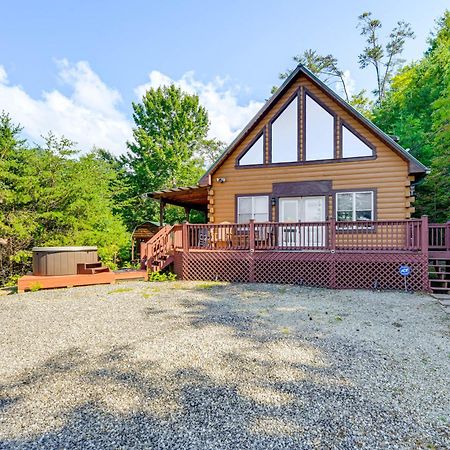 Bryson City Cabin Rental With Views And Hot Tub Экстерьер фото