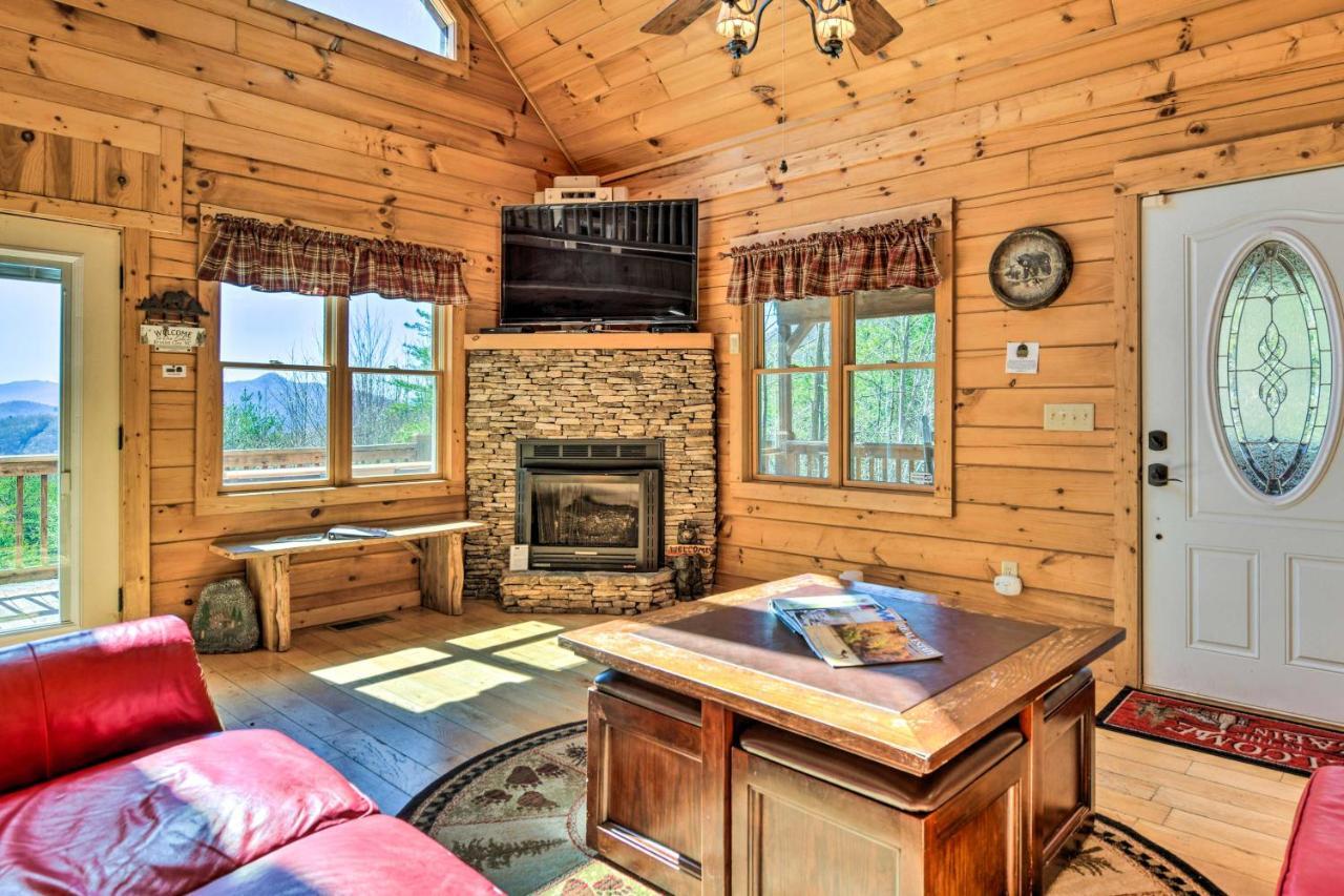 Bryson City Cabin Rental With Views And Hot Tub Экстерьер фото